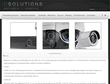 Tablet Screenshot of idsolutions.be